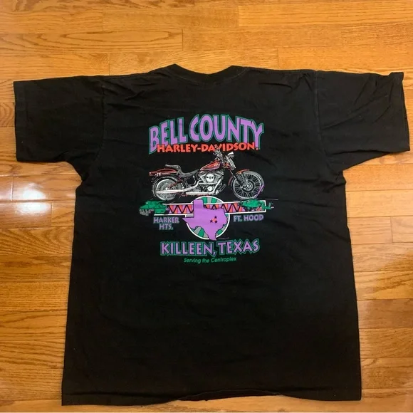 Vintage Harley Davidson t shirt 1995 men’s large - Picture 3 of 7